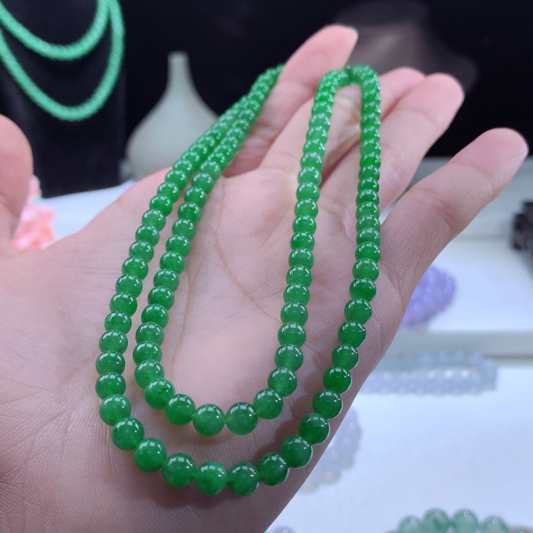 翡翠手链未镶嵌s*y分单4w 总8w