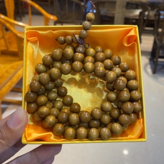 金丝楠金丝楠木小叶1.0手串