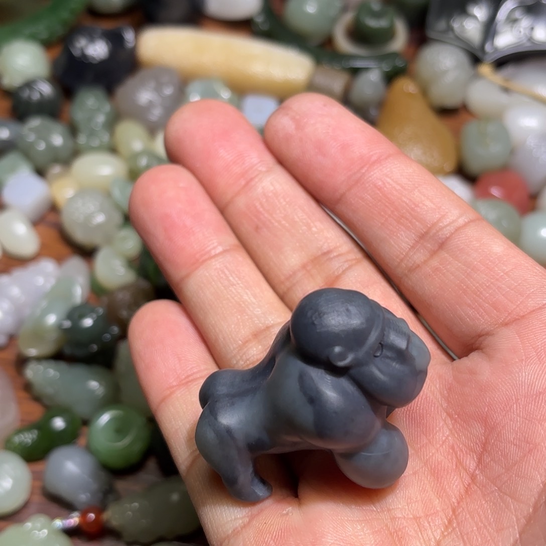 和田玉珠宝半成品未镶嵌