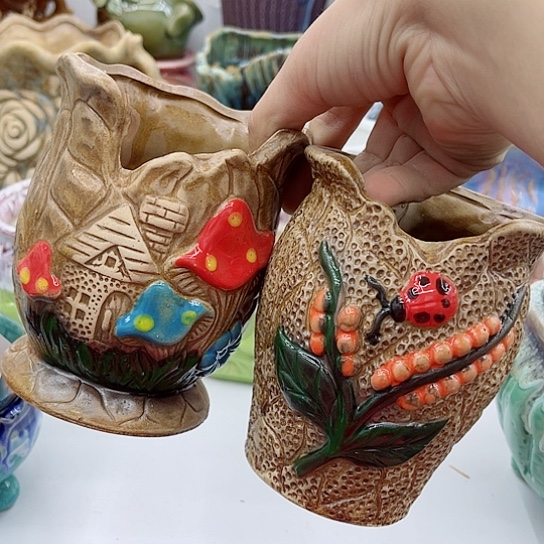 多肉绿植陶瓷花盆