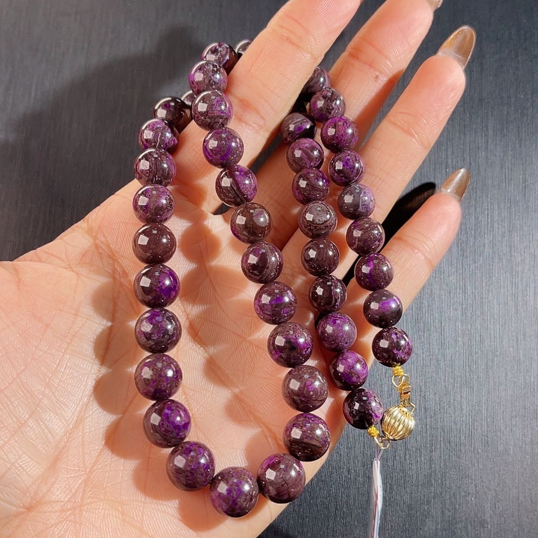 苏纪石（舒俱来）项链k金未镶嵌