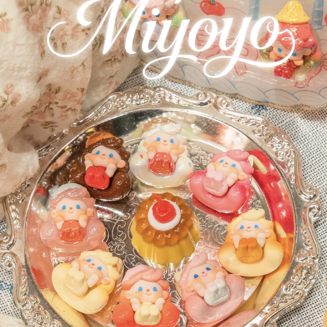 【代拆】baby miyoyo美味派对萌粒盲盒系列潮玩手办