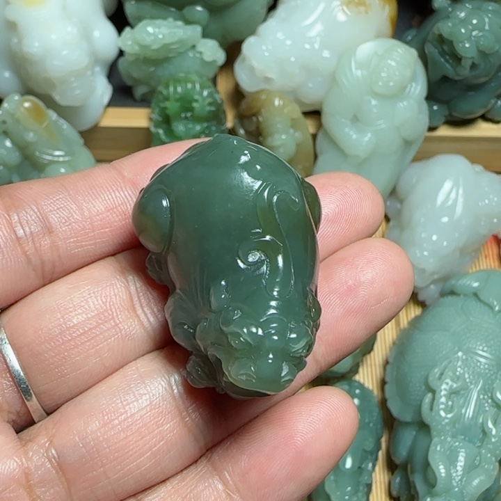 和田玉挂件未镶嵌