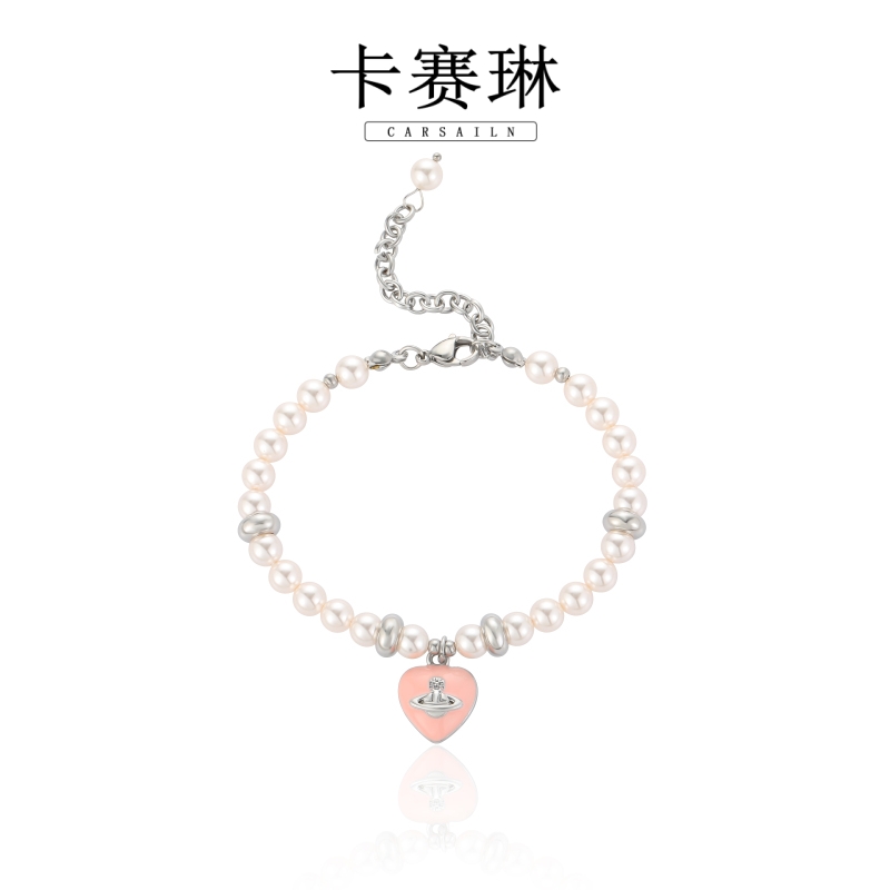卡赛琳carsailn/ 镀K金 轻奢星球百搭手链 0711
