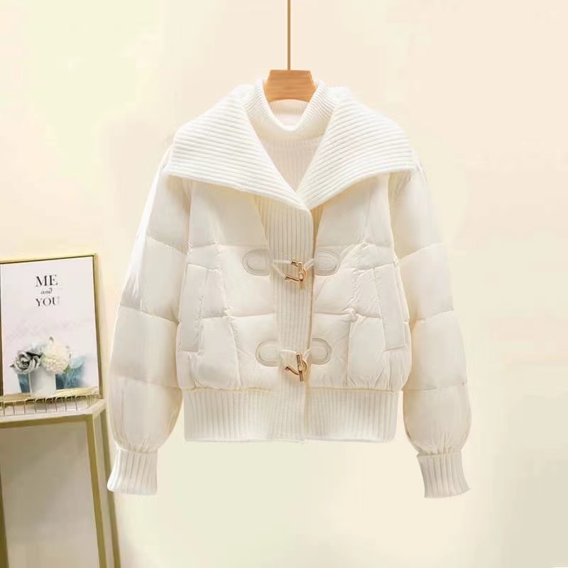 B971-B980毛衣网红洋气时尚宽松加绒加厚秋冬套头针织百搭女士