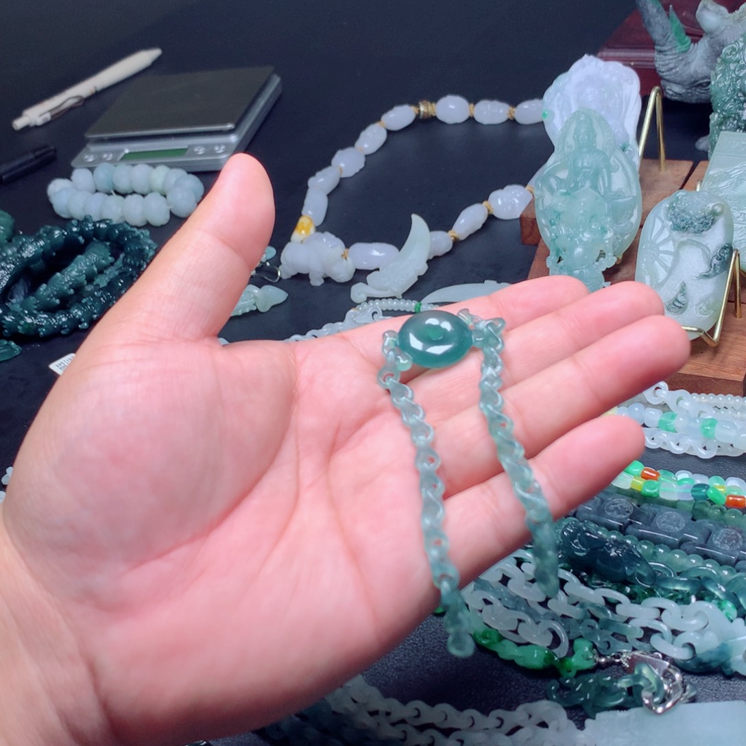 若***愚定制翡翠未镶嵌翡翠