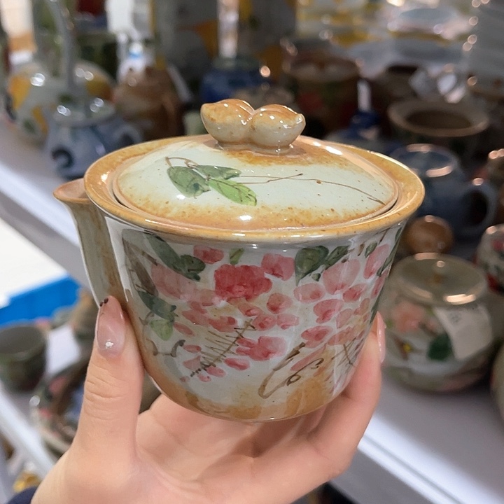 陶景德镇釉下手绘陶瓷 