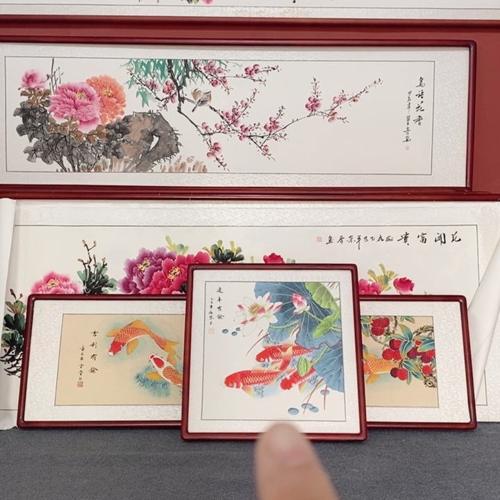 国画65*65尺寸好看好看好