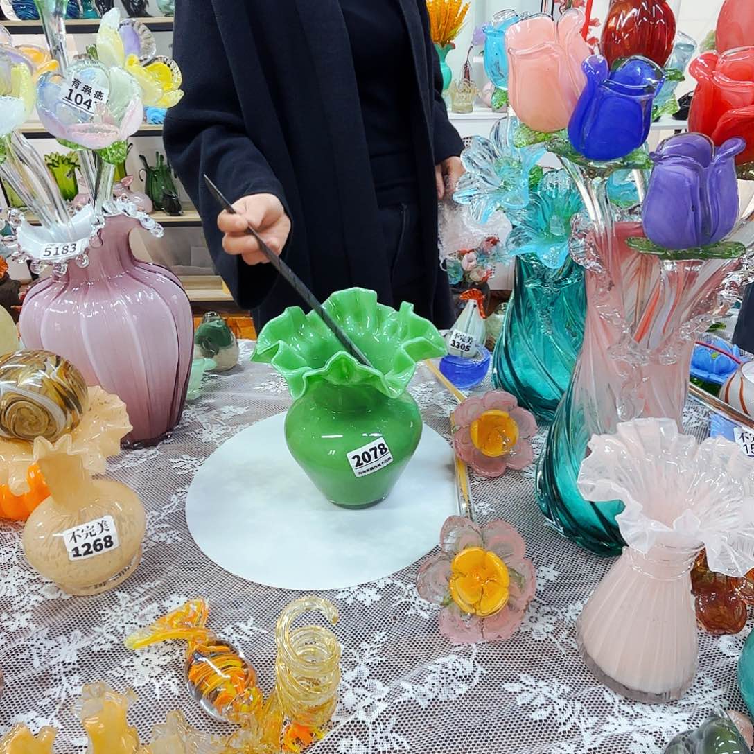 福利不退不换琉璃花瓶花器艺术品