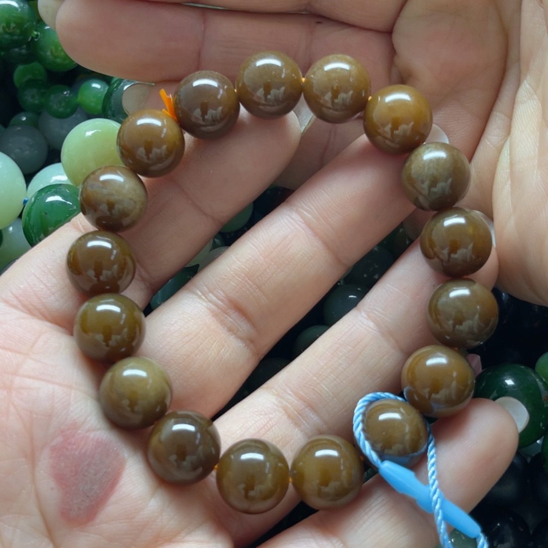 和田玉手链未镶嵌