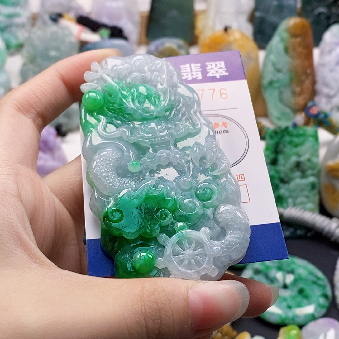 吊坠(不含链)未镶嵌翡翠A****A