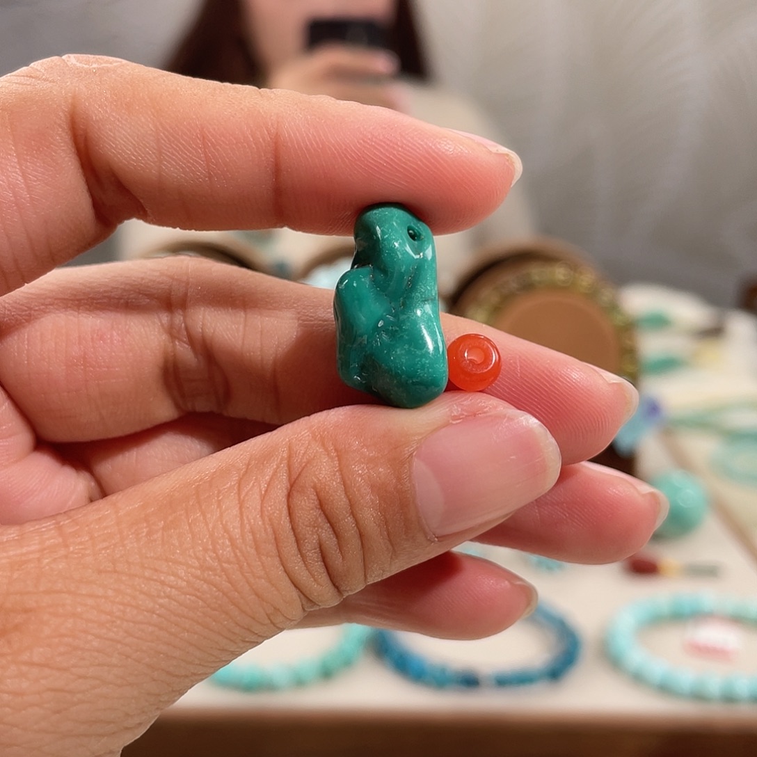 南红玛瑙未镶嵌玉化牌子