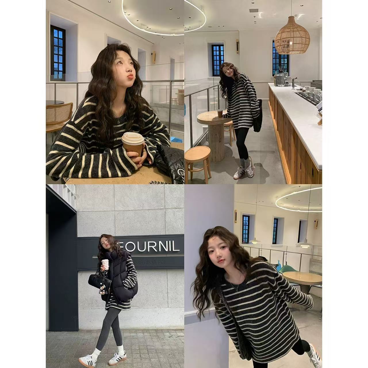 徐秋阳   心动返航  百搭时尚休闲设计感显瘦显白上衣12001-