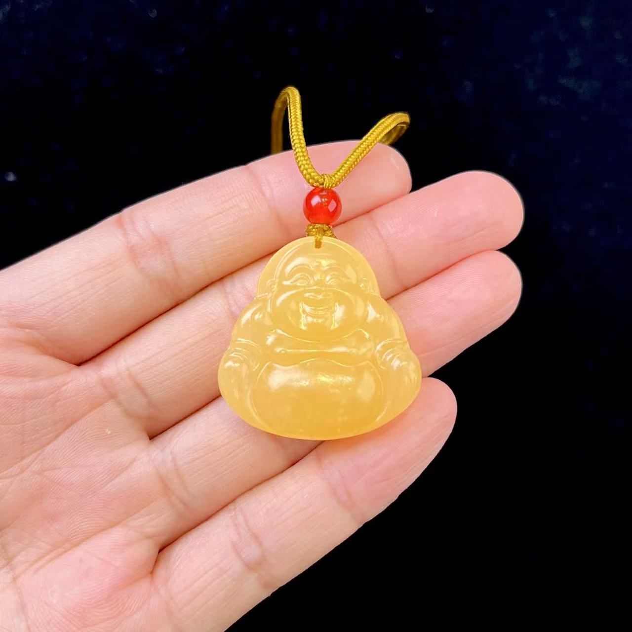 蜂蜜水糖料佛公吊坠（赠绳） H01-21