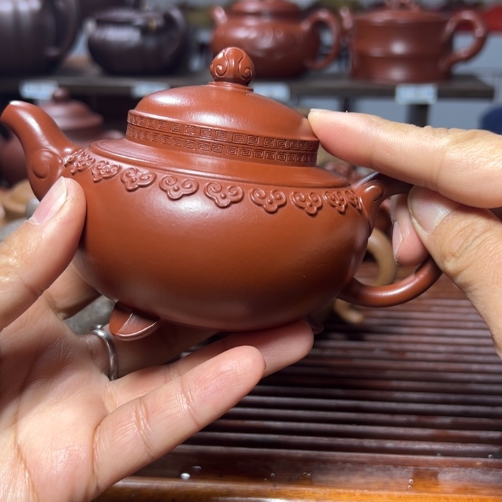 紫砂茶壶花*紫砂壶等