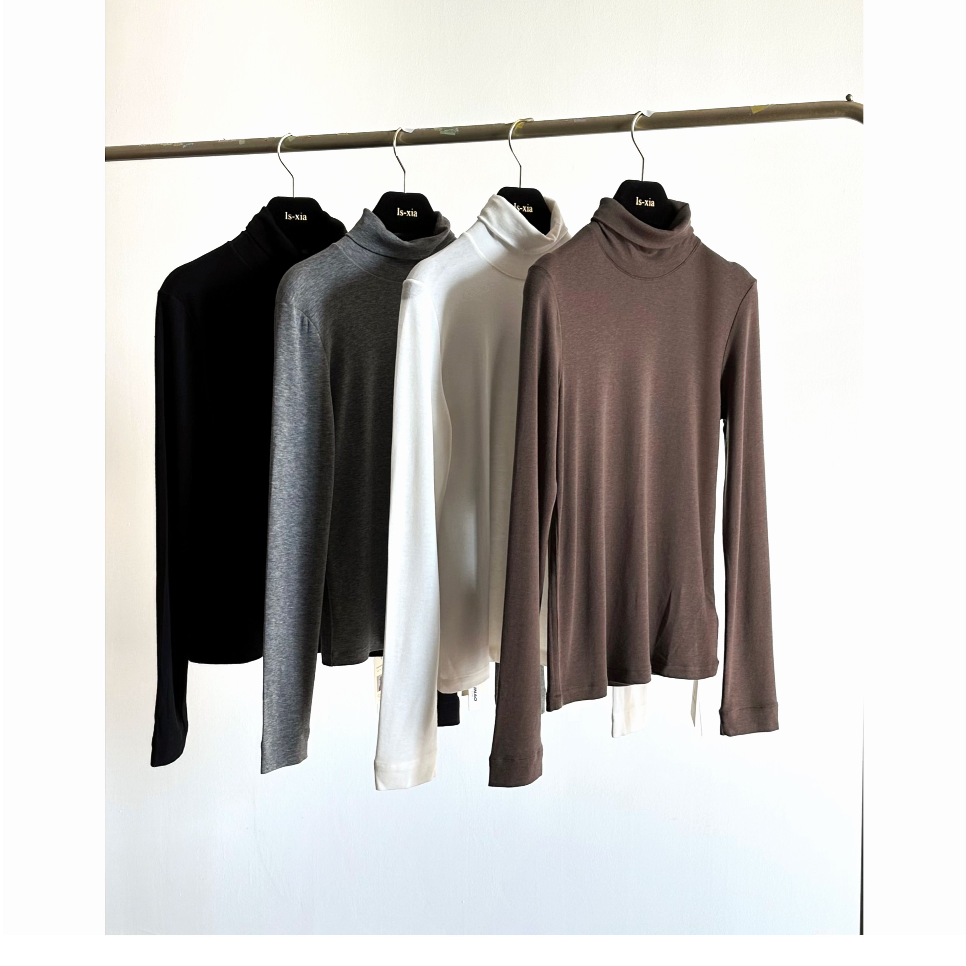 【空间】高端版！进口羊毛天丝圆领百搭针织T恤