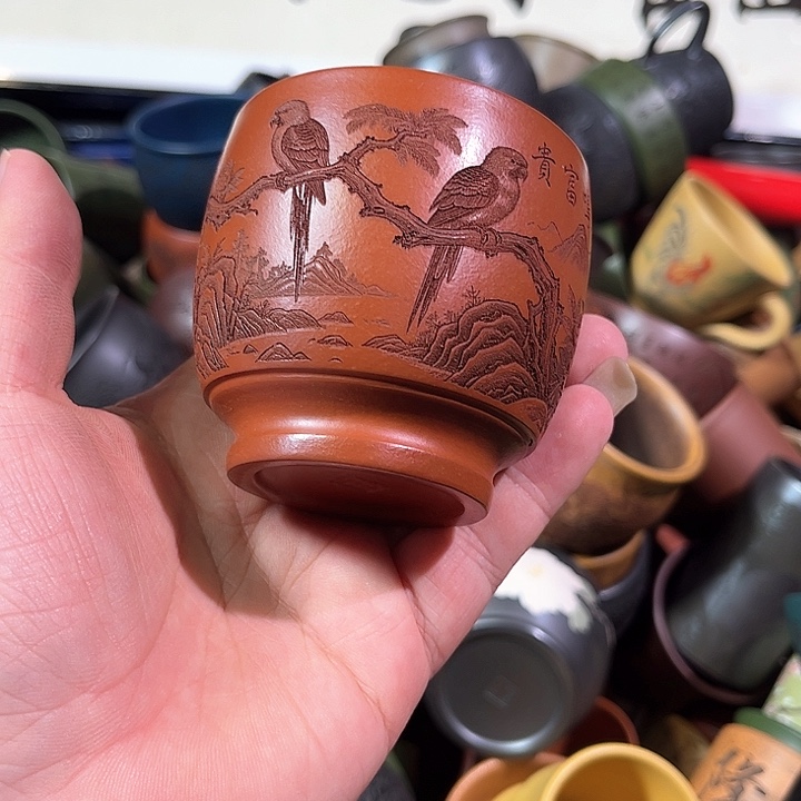 茶杯紫砂全手工紫砂主人被