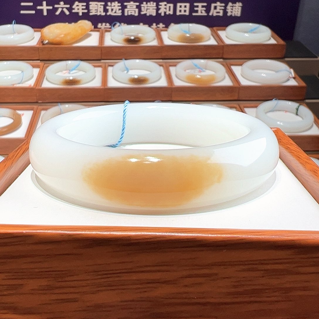 和田玉手镯 57 58未镶嵌