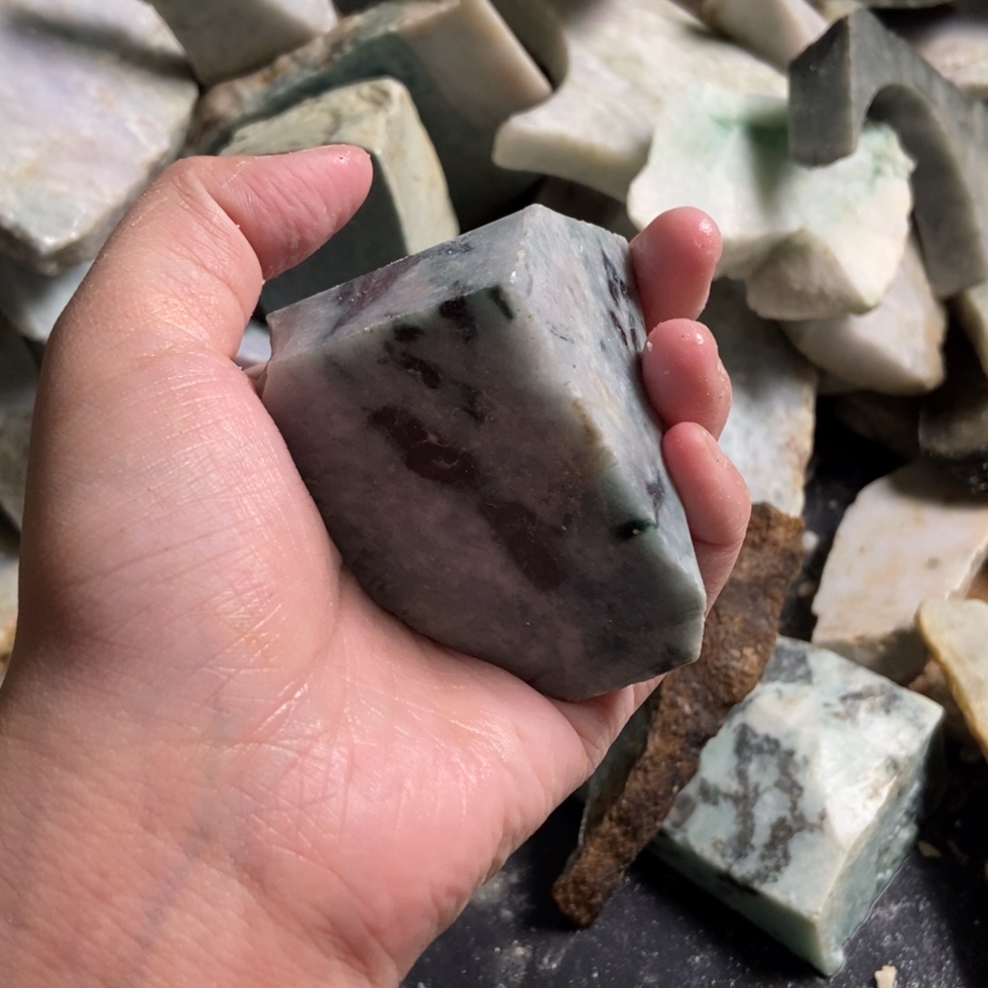 未镶嵌挂件翡翠天然翡翠