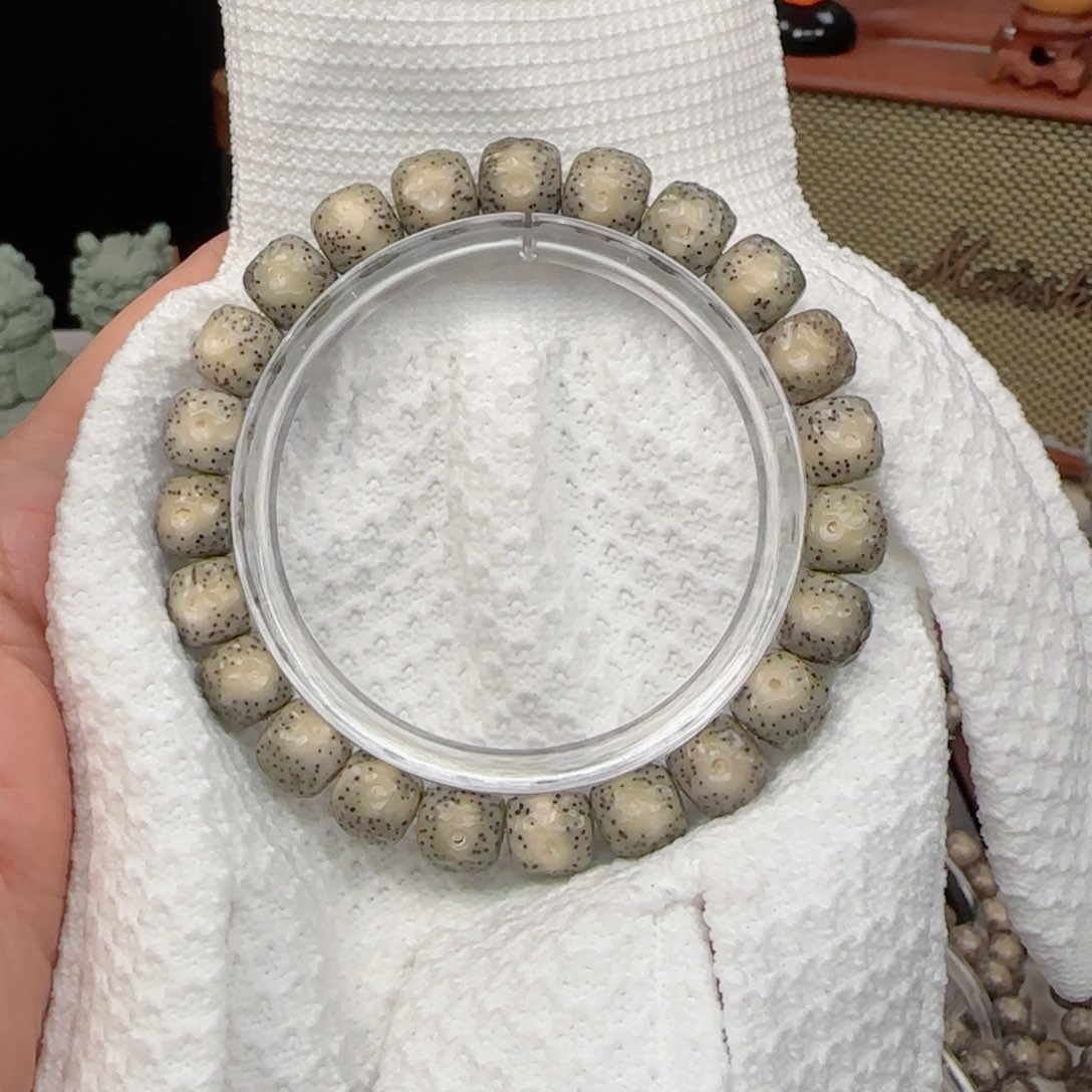 星月菩提手串糯冰龙鳞10*9