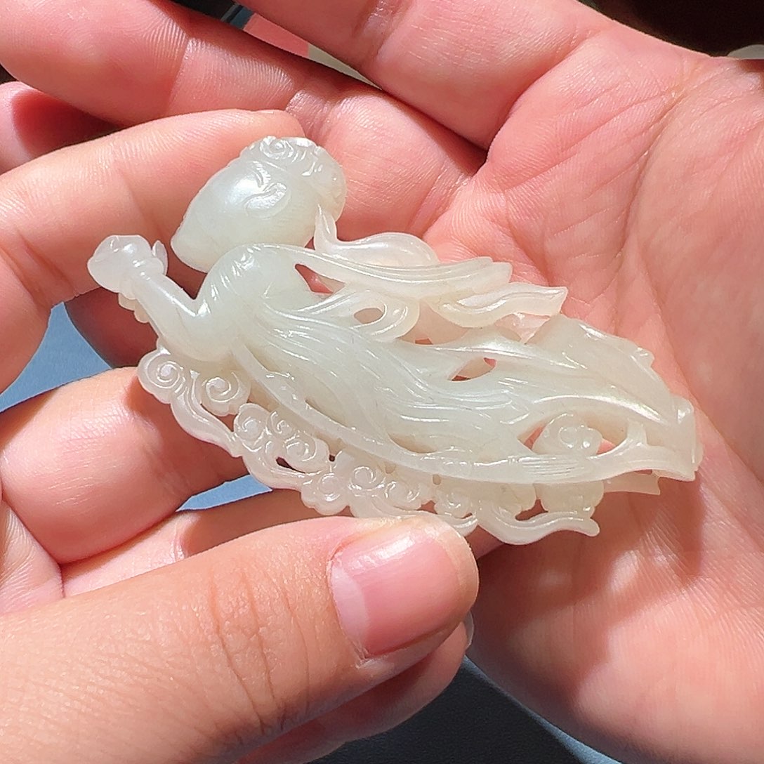 【闪购商品】和田玉颈饰未镶嵌雍*