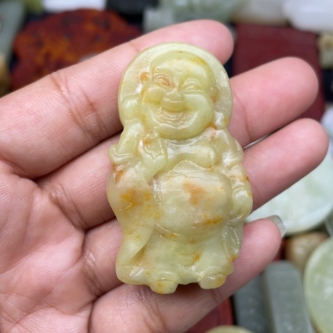 蛇纹石玉未镶嵌颈饰12