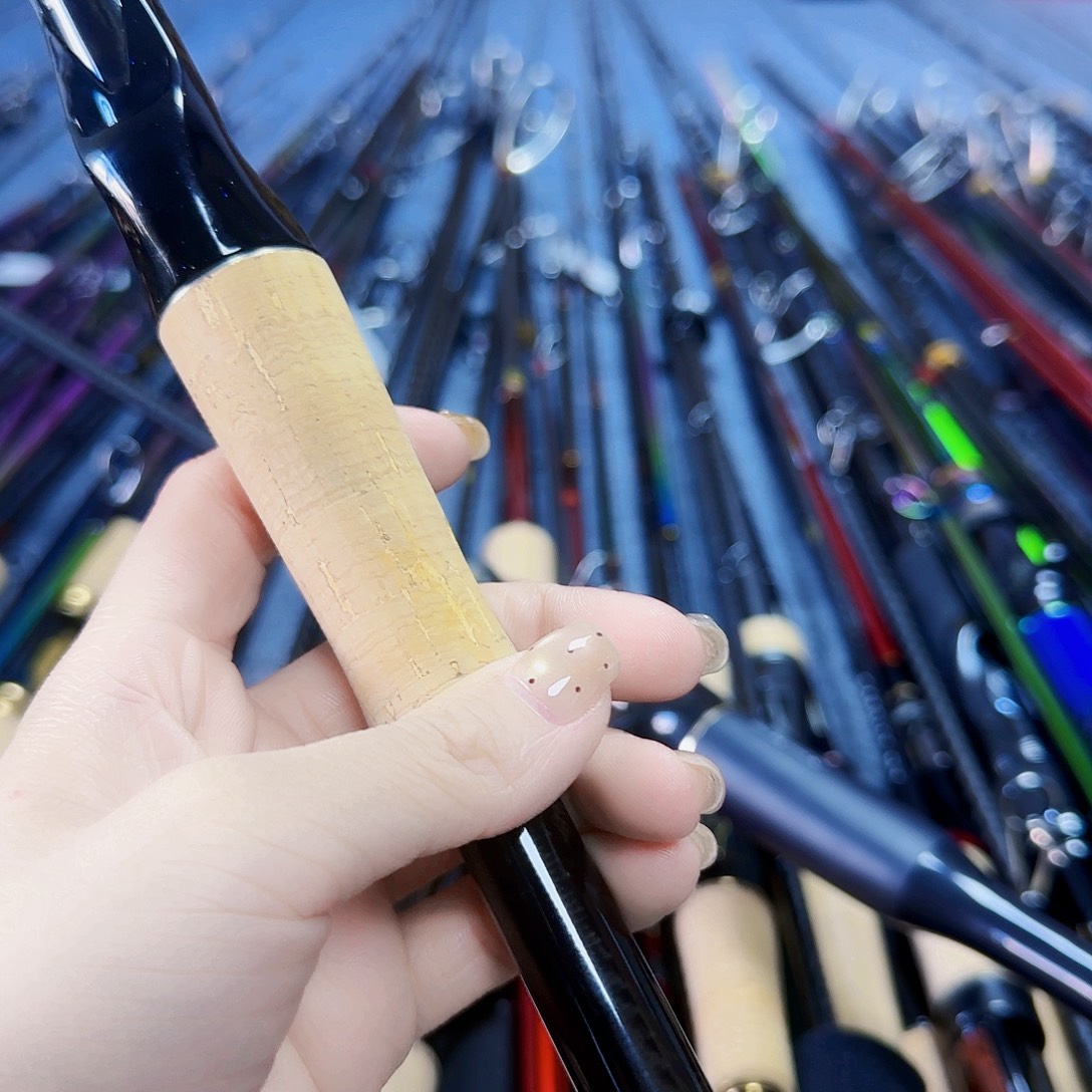 阜***具碳素3.8m路亚竿枪饼杆链接