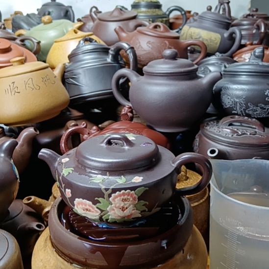 茶壶紫砂宜兴原矿底槽清柴烧手工230cc紫砂壶