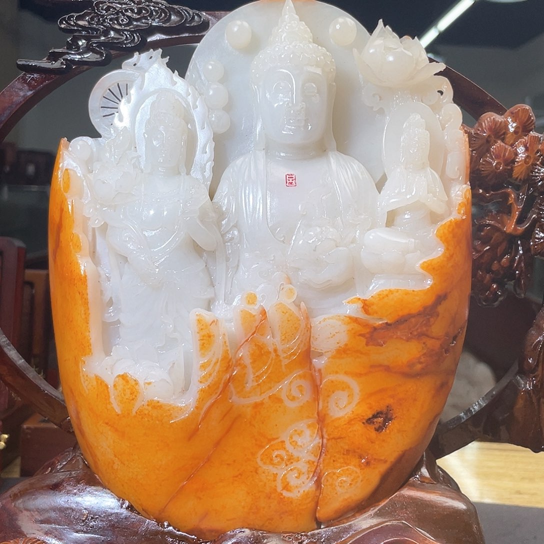 和田玉颈饰未镶嵌A7