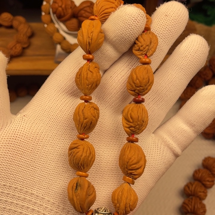 桃木4号链接桃核手串一个