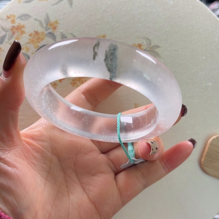 石英质玉未镶嵌手镯55-56