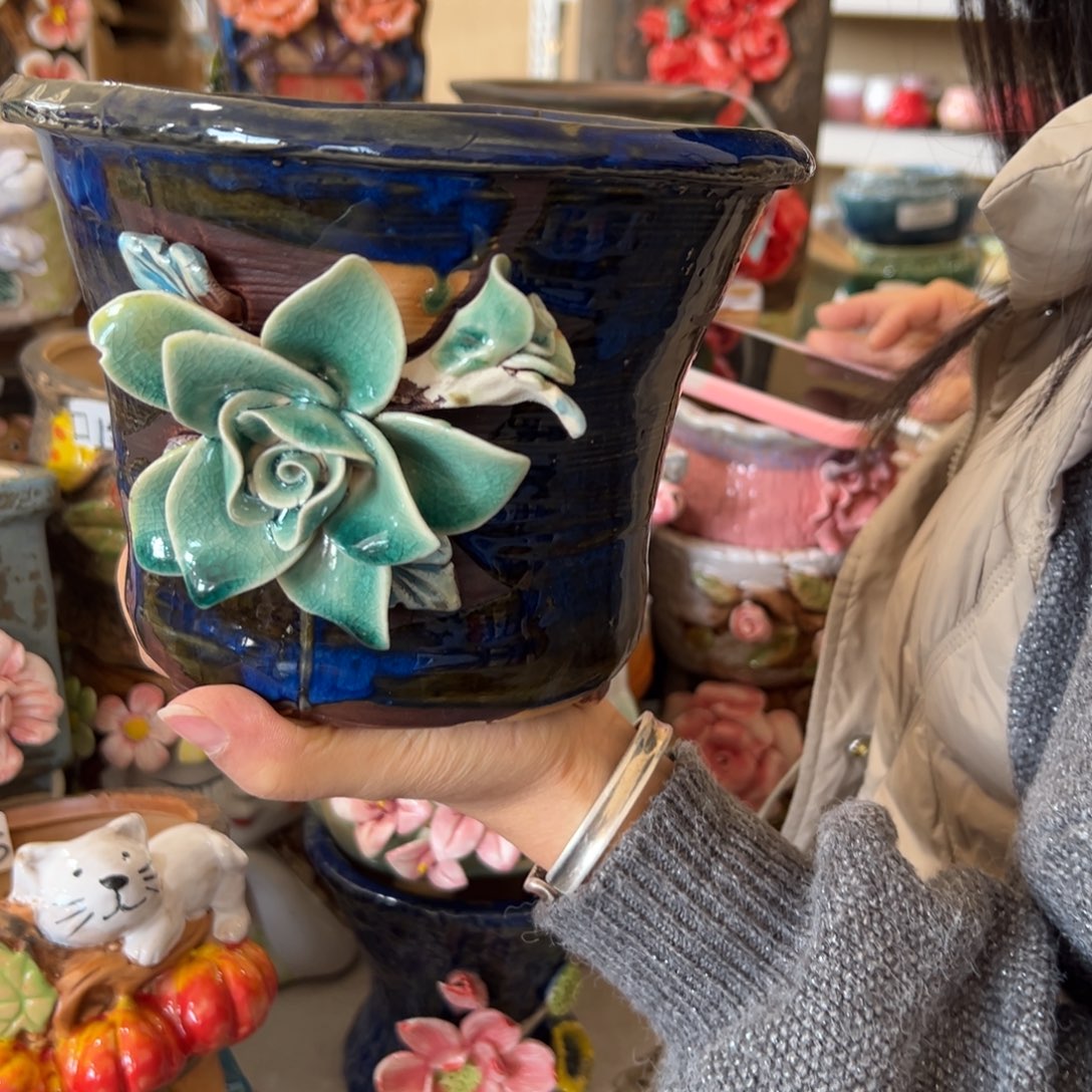 花盆，拍满20发货，退款拉黑