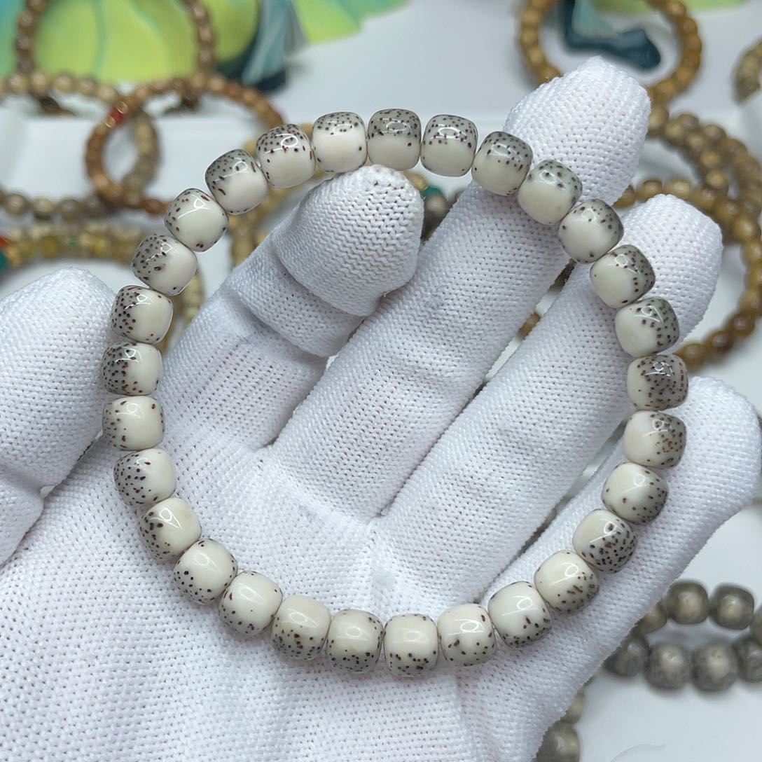 星月菩提手串15。8/7绿背河豚牛毛星