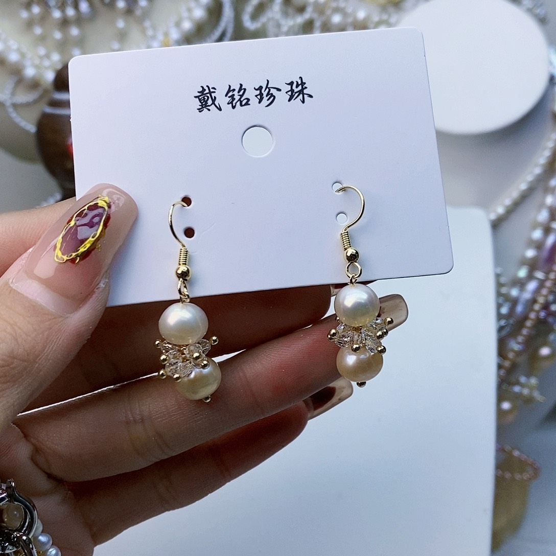 淡水珍珠颈饰银S925镶嵌