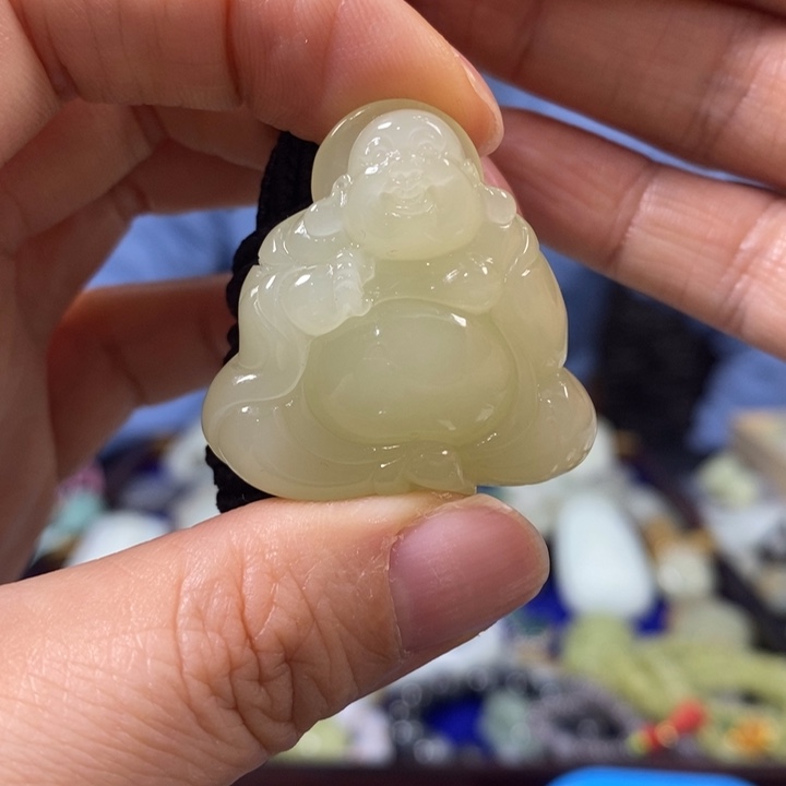 和田玉挂件未镶嵌斌*