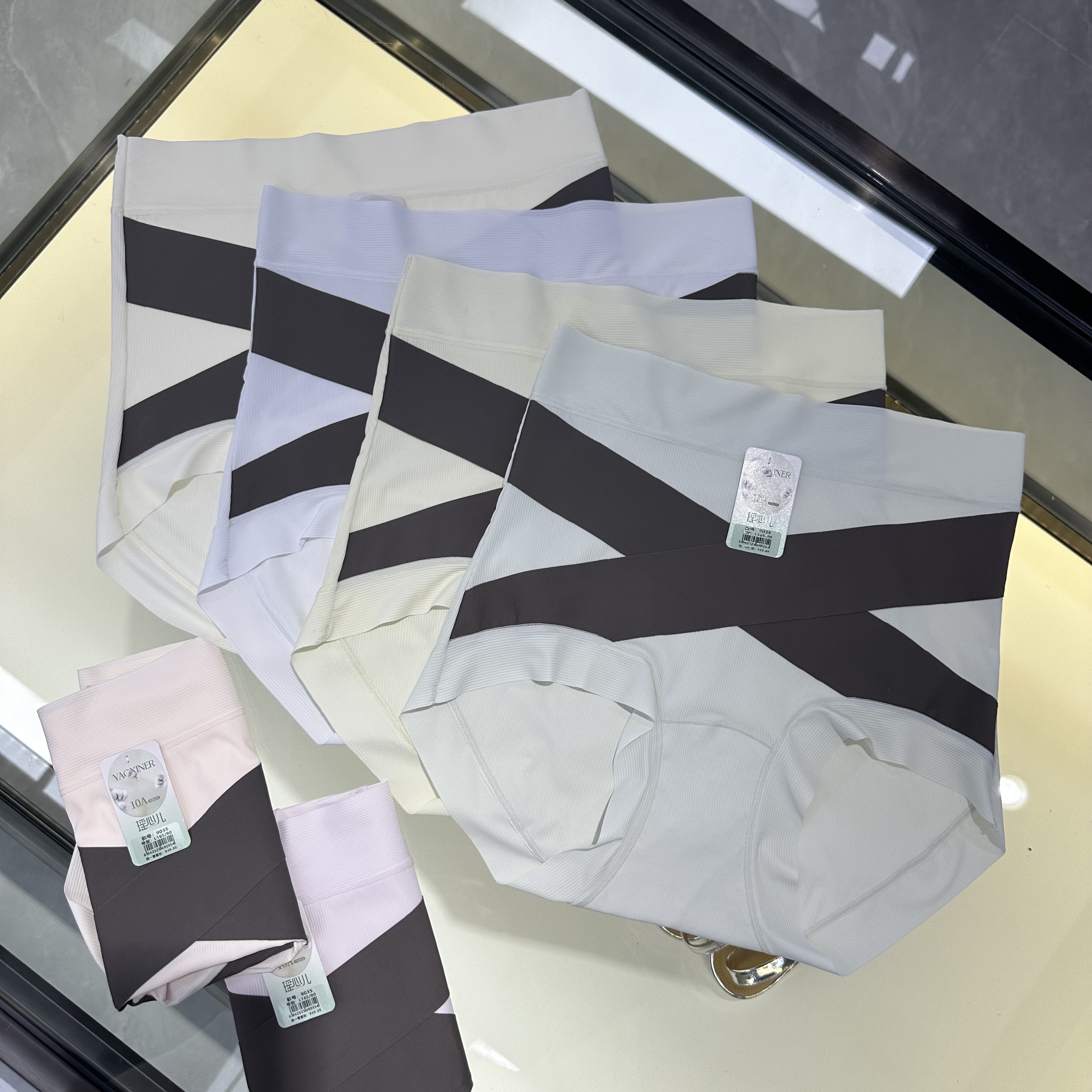 9035（90-160）新款女士舒适透气简约内裤高弹三角裤短裤