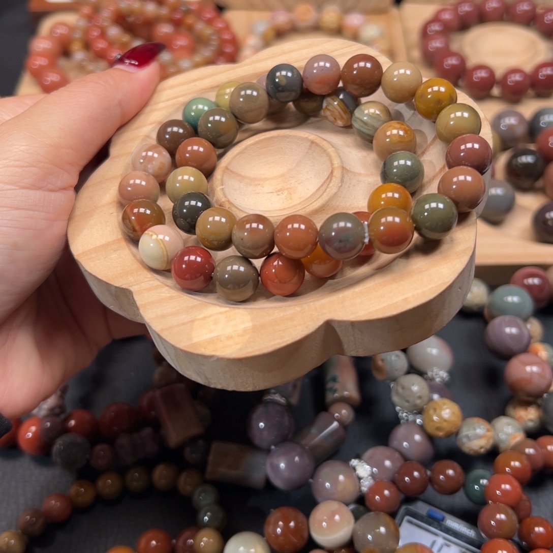 S***·石英质玉未镶嵌手链133