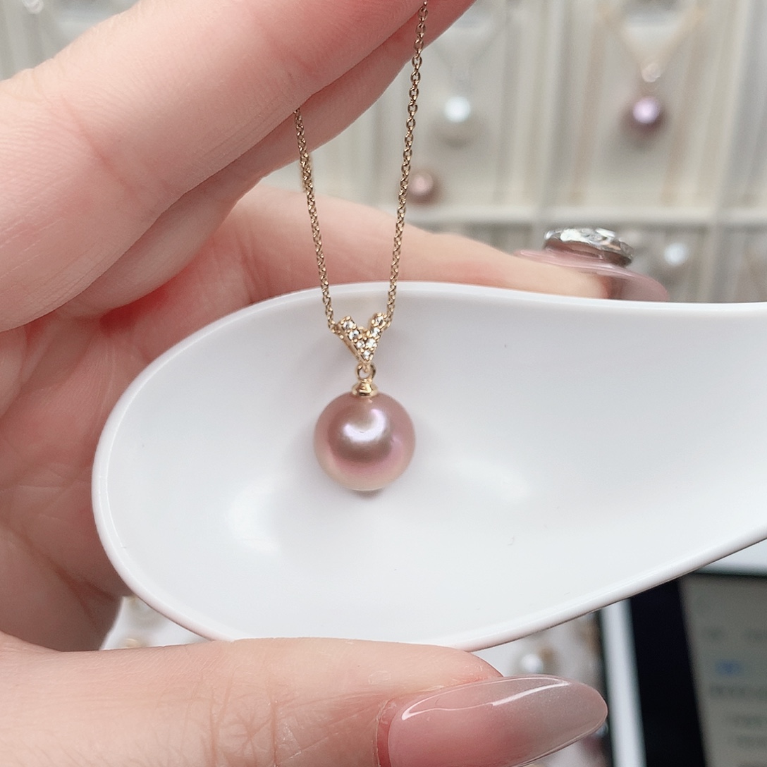 吊坠(赠链)合金淡水珍珠