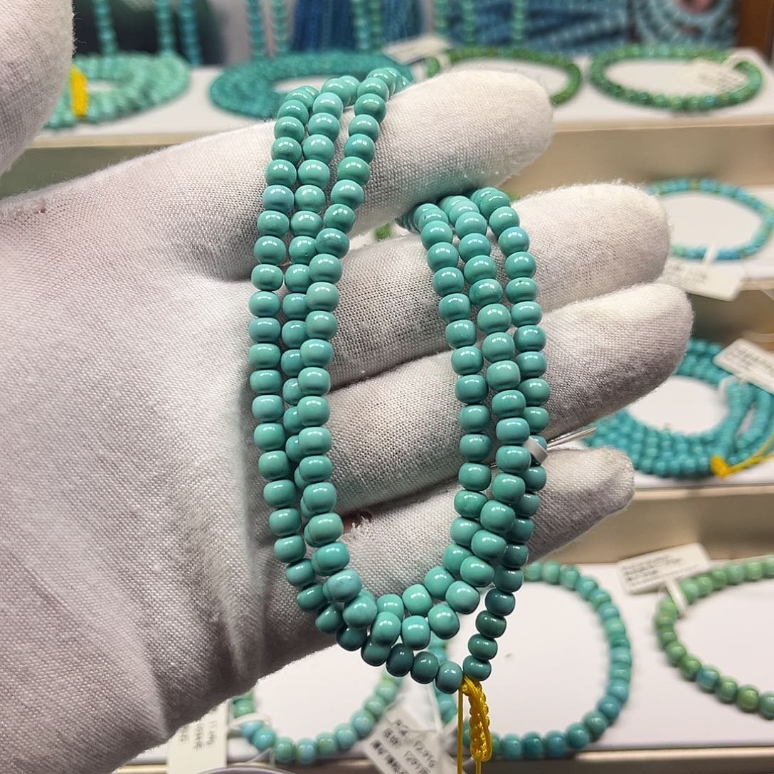 未镶嵌绿松石手链