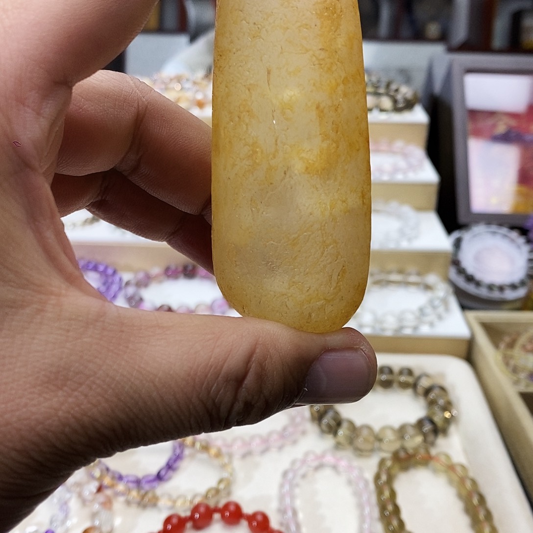 水晶未镶嵌手链白水晶原石