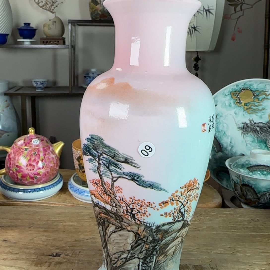 杯景德镇陶瓷柴烧多人