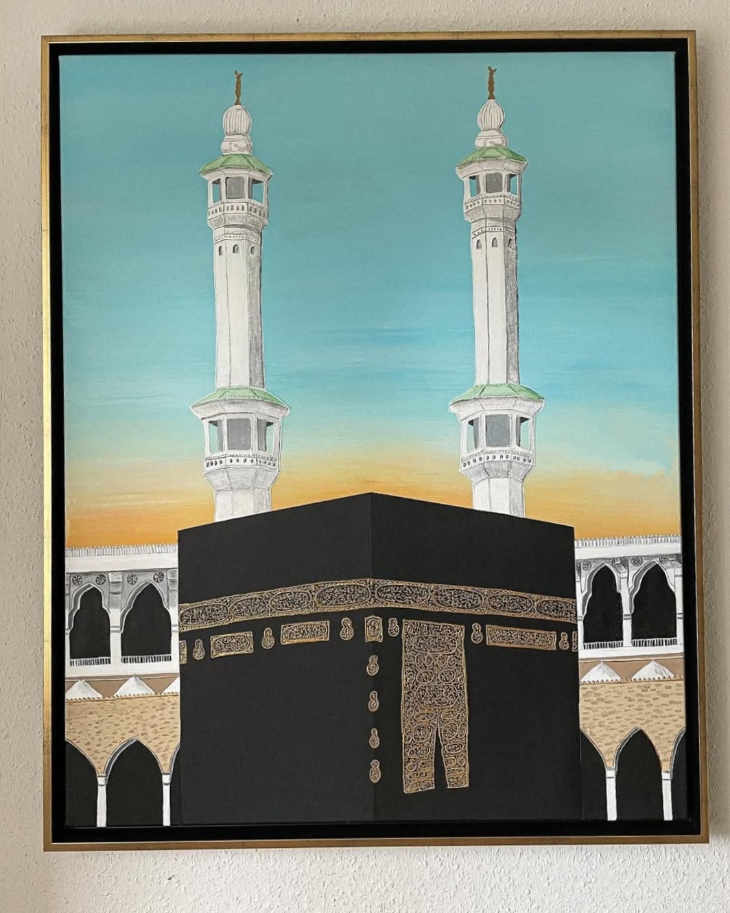 美丽的建筑装饰画