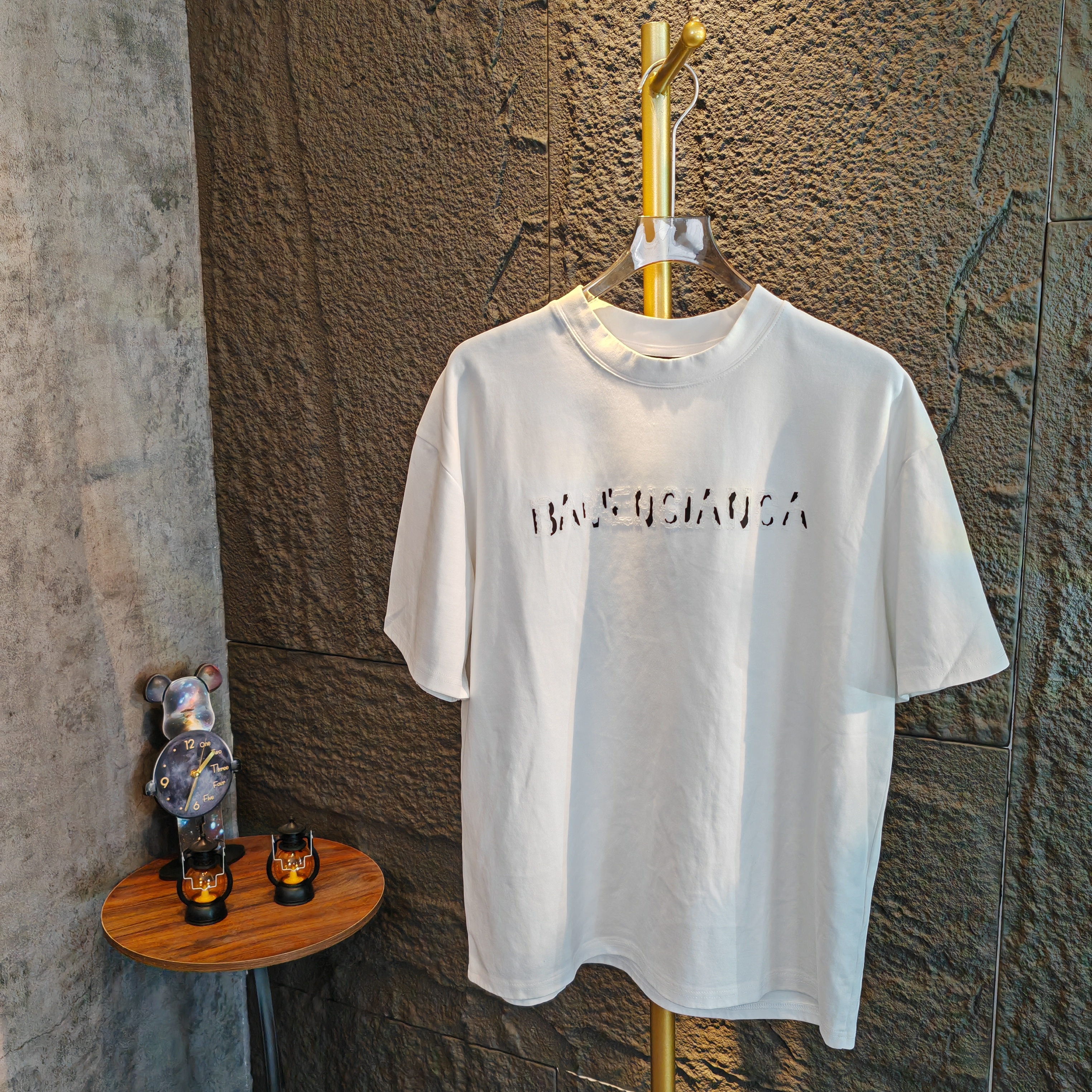 【2025新款-77215】T恤衫轻奢品上衣男