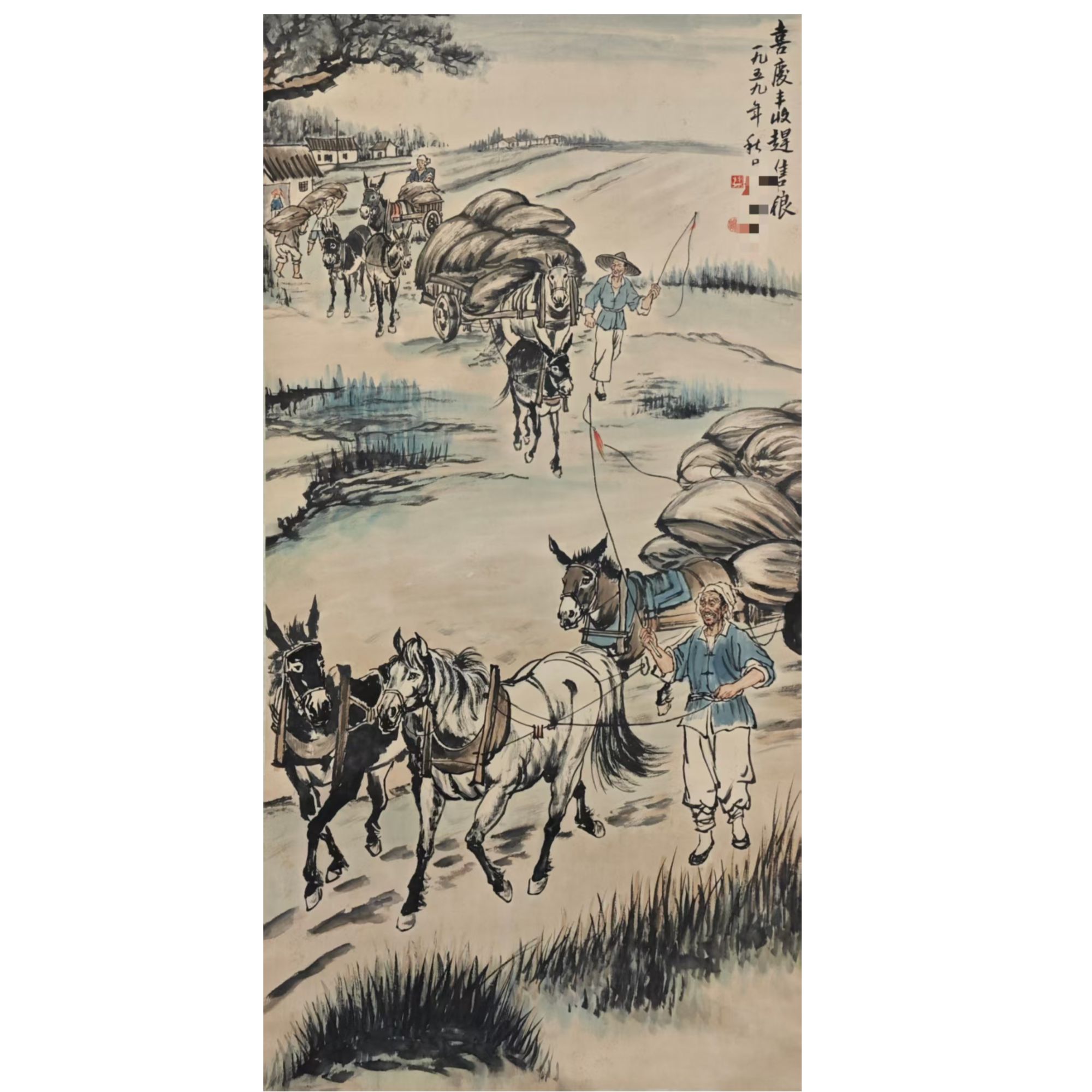 【第35场】戈老师 8.3平尺 《人物》L1668 67.5*136