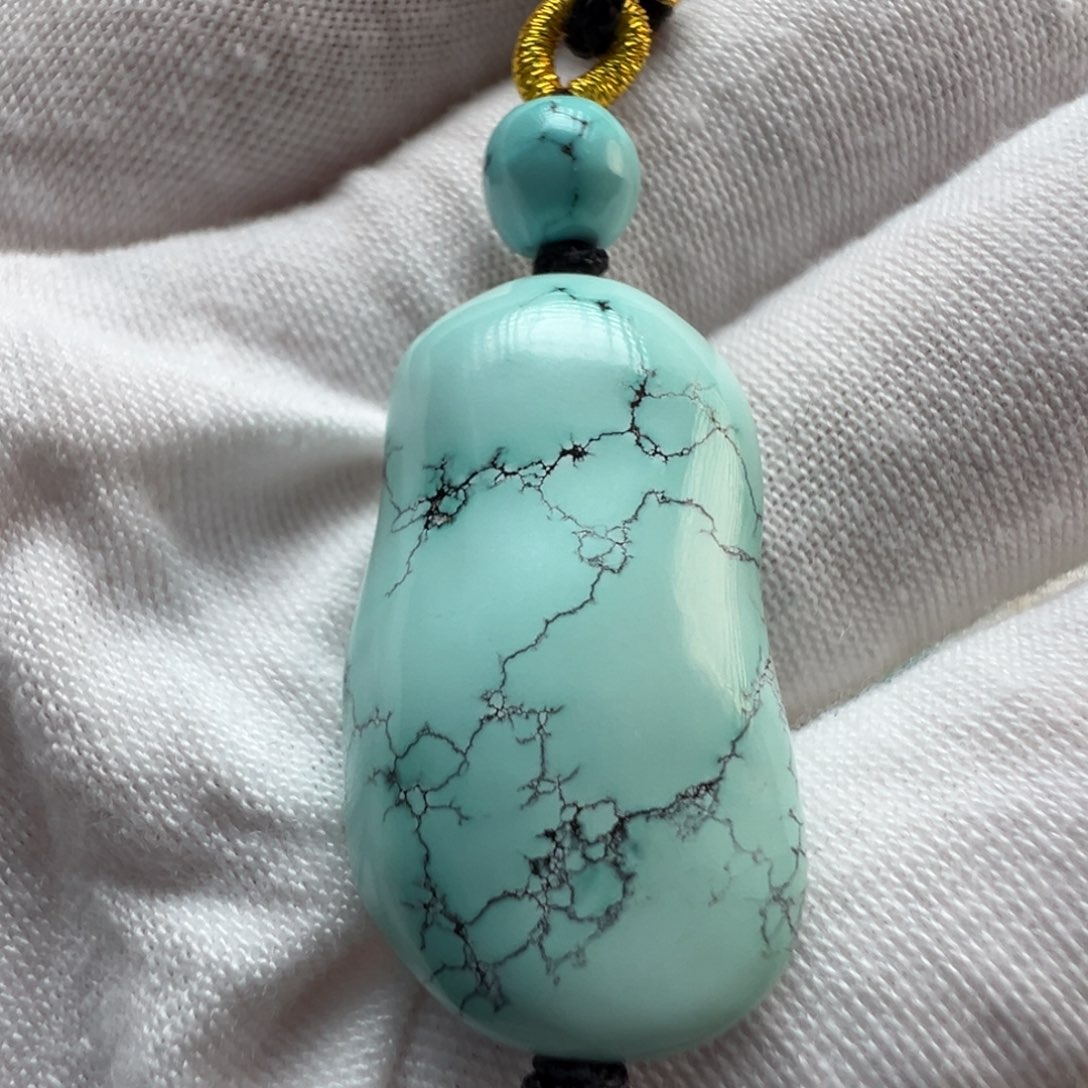 绿松石未镶嵌配饰15.7*29