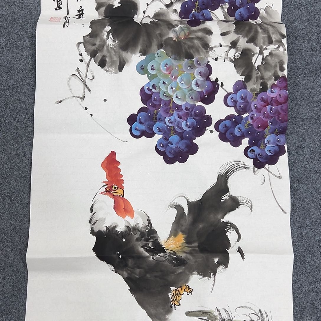 国画纯手绘作品图