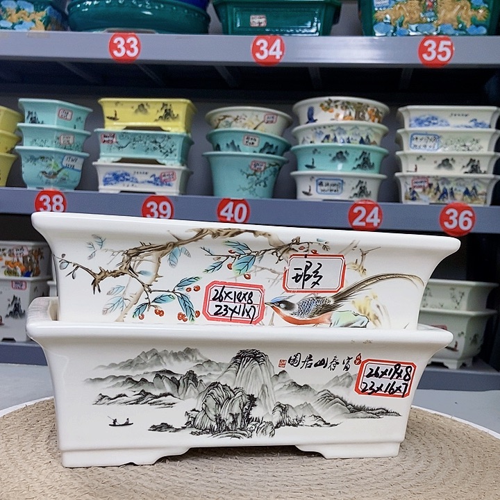 紫砂花瓶紫砂花盆