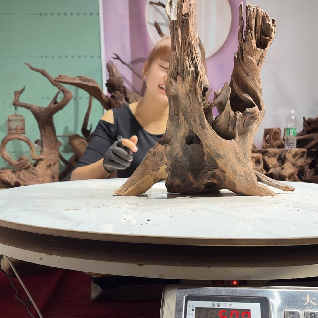 紫砂镂空孤*毒紫柚沉木3916