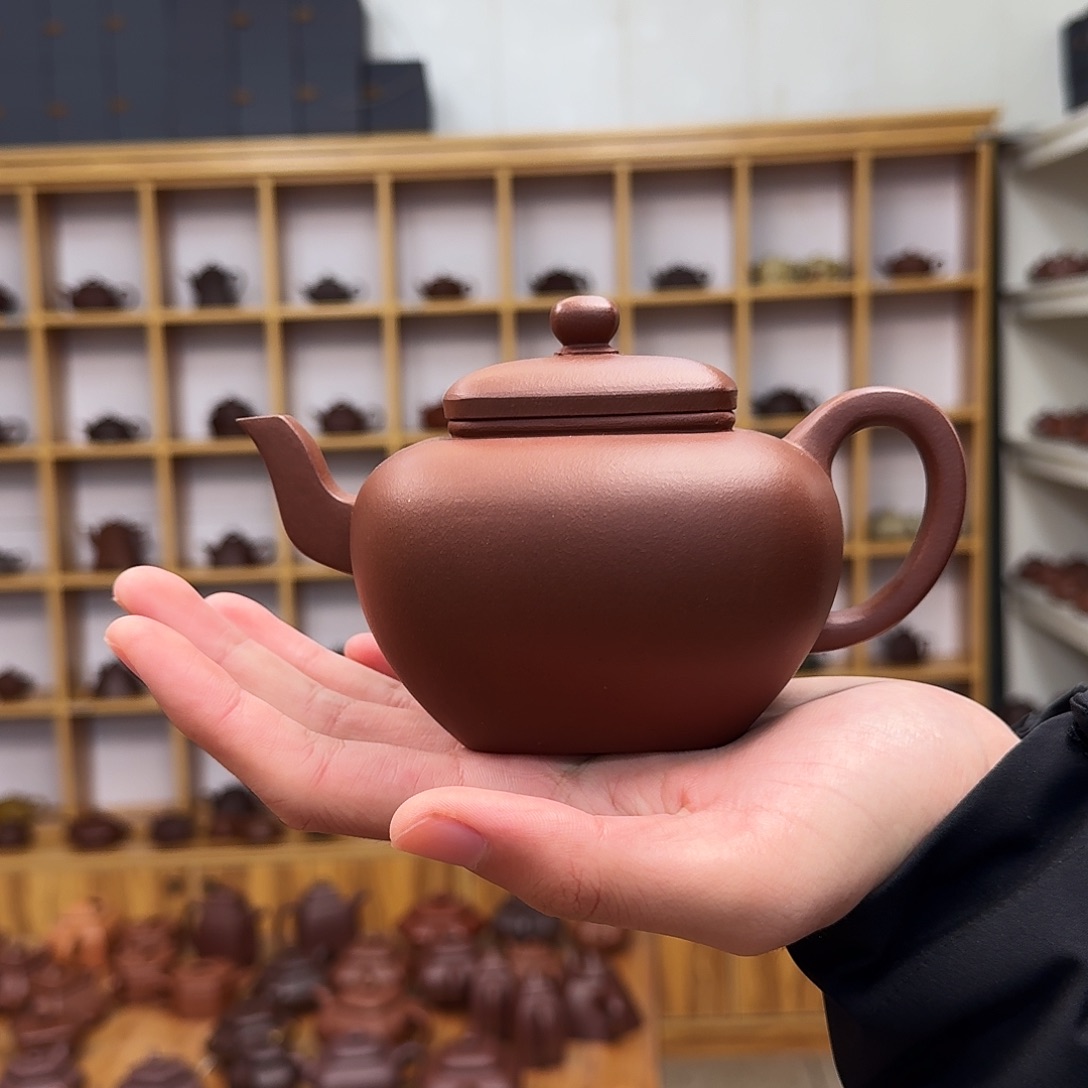 紫砂茶壶儒方400cc