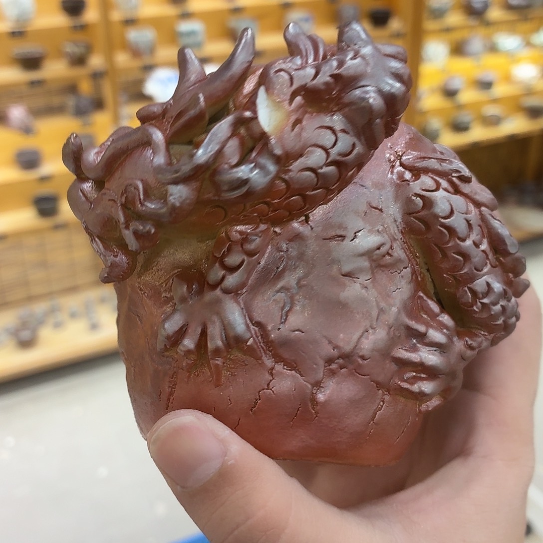 陶园柴烧，精品高货g48瑕